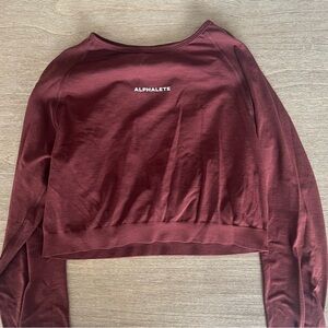 Alphalete Crop Long Sleeve